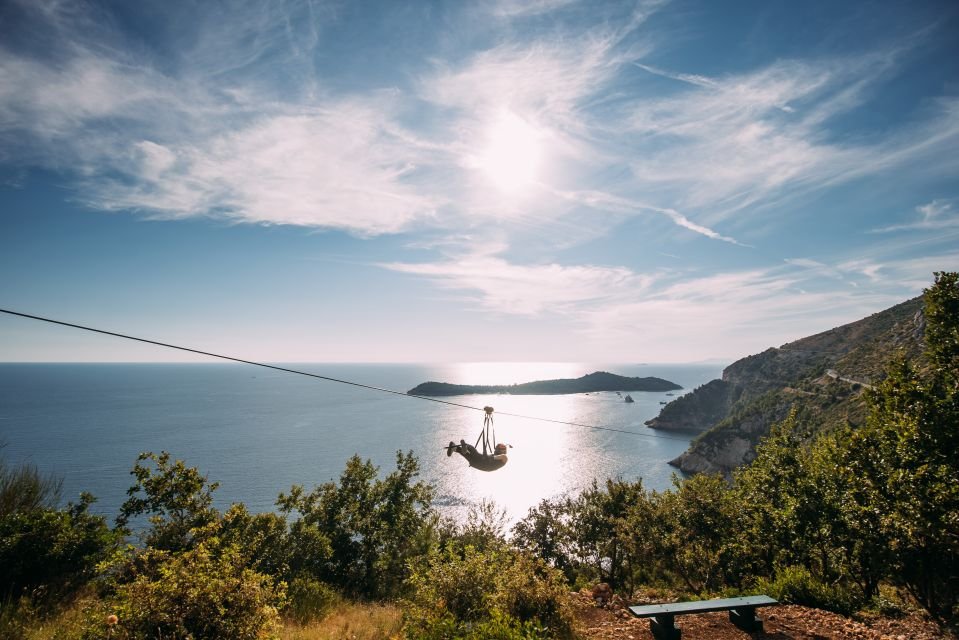 Zipline v Dubrovníku
