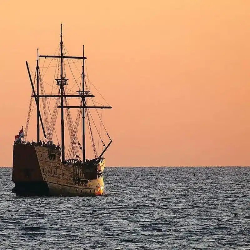 Plavba pri západe slnka Dubrovník